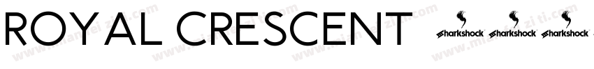 Royal Crescent字体转换